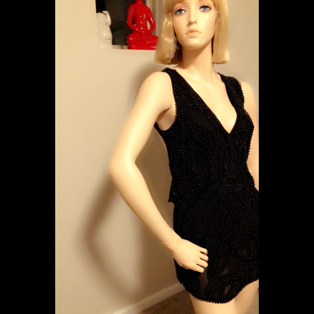 Stunning Beaded mini dress